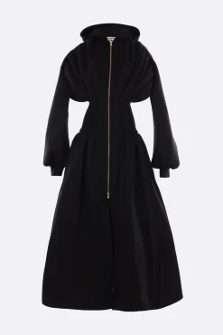 Women DURAN LANTINK jersey and knit bomber coat