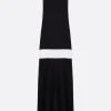 Women DURAN LANTINK jersey and mesh tank dress