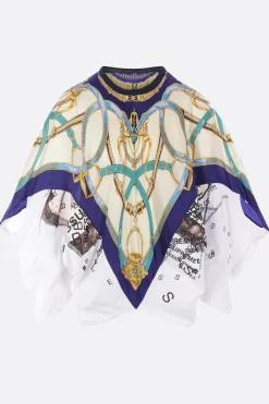 BLESS jersey and silk t-shirt