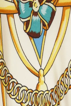 BLESS jersey and silk t-shirt