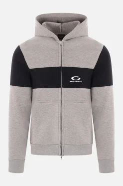 BALENCIAGA jersey full-zip hoodie