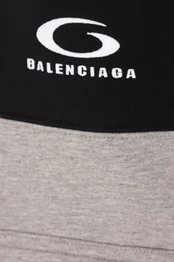 BALENCIAGA jersey full-zip hoodie