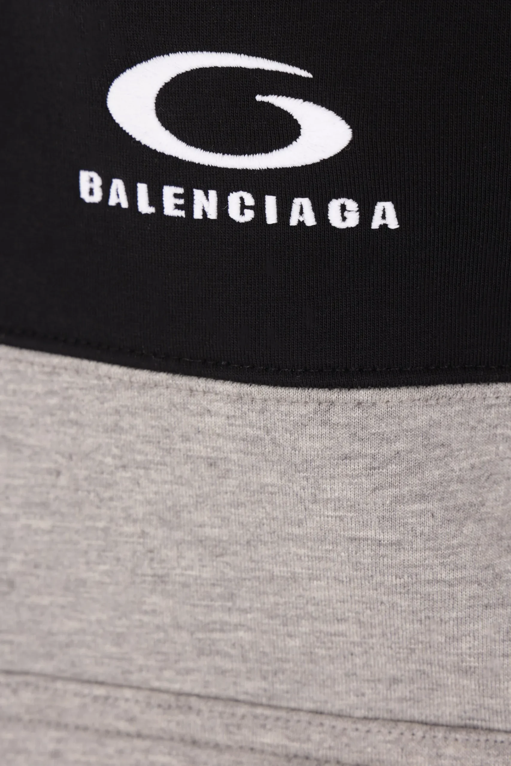 BALENCIAGA jersey full-zip hoodie