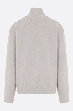 JW ANDERSON jersey half-zip sweatshirt