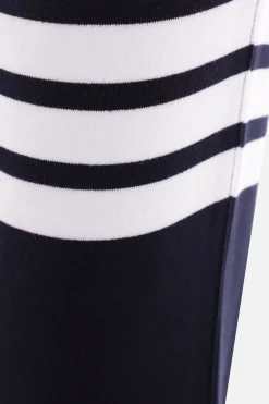 Women THOM BROWNE jersey joggers with 4-Bar detail