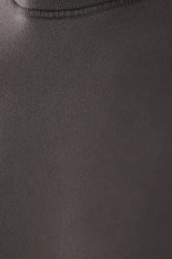 STONE ISLAND jersey sweatshirt with logo badge