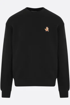 MAISON KITSUNÉ jersey sweatshirt with Speedy Fox logo patch