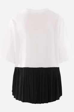 Women UNDERCOVER jersey t-shirt with pleated hem