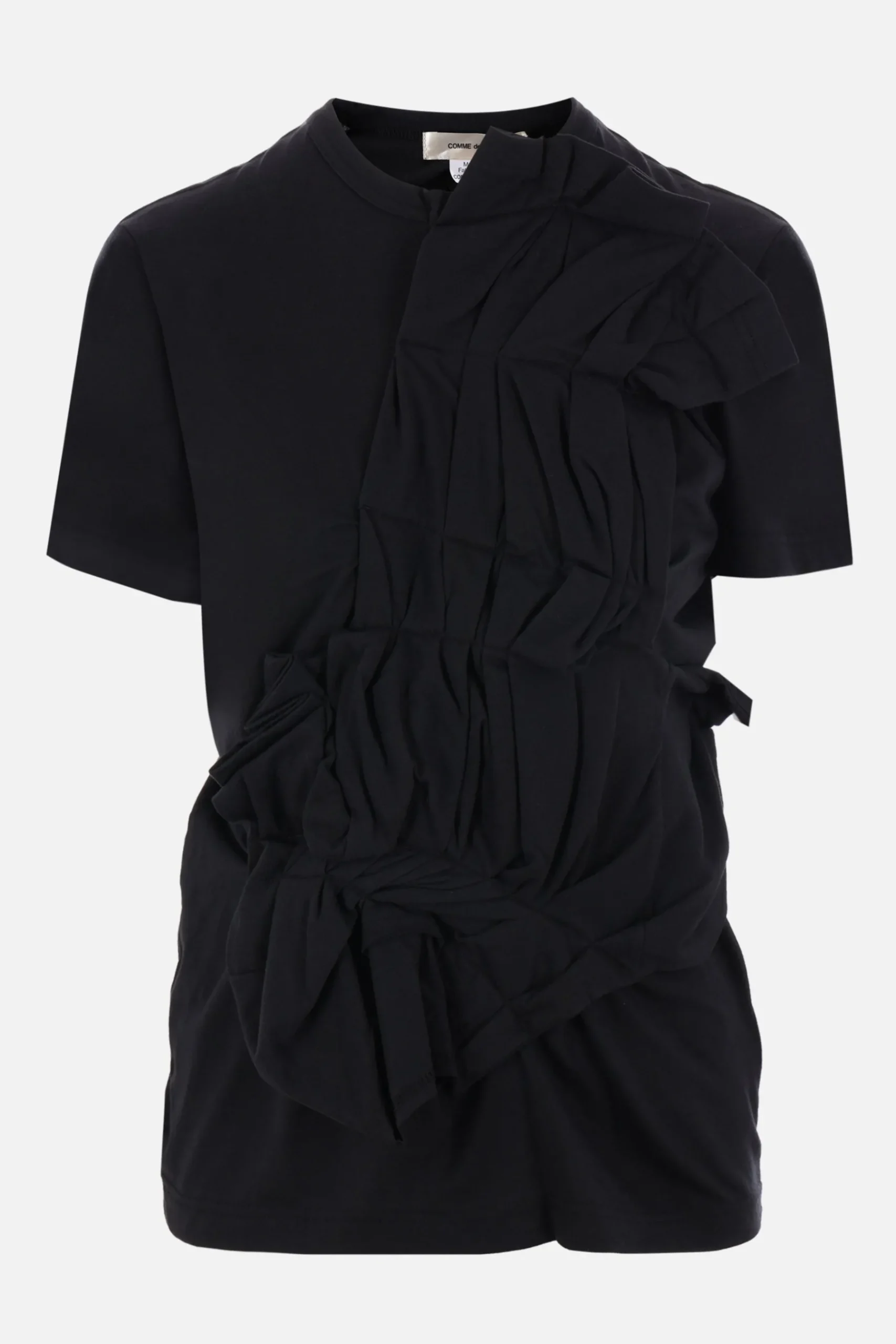 Women COMME DES GARÇONS jersey t-shirt with ruches