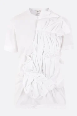 Women COMME DES GARÇONS jersey t-shirt with ruches