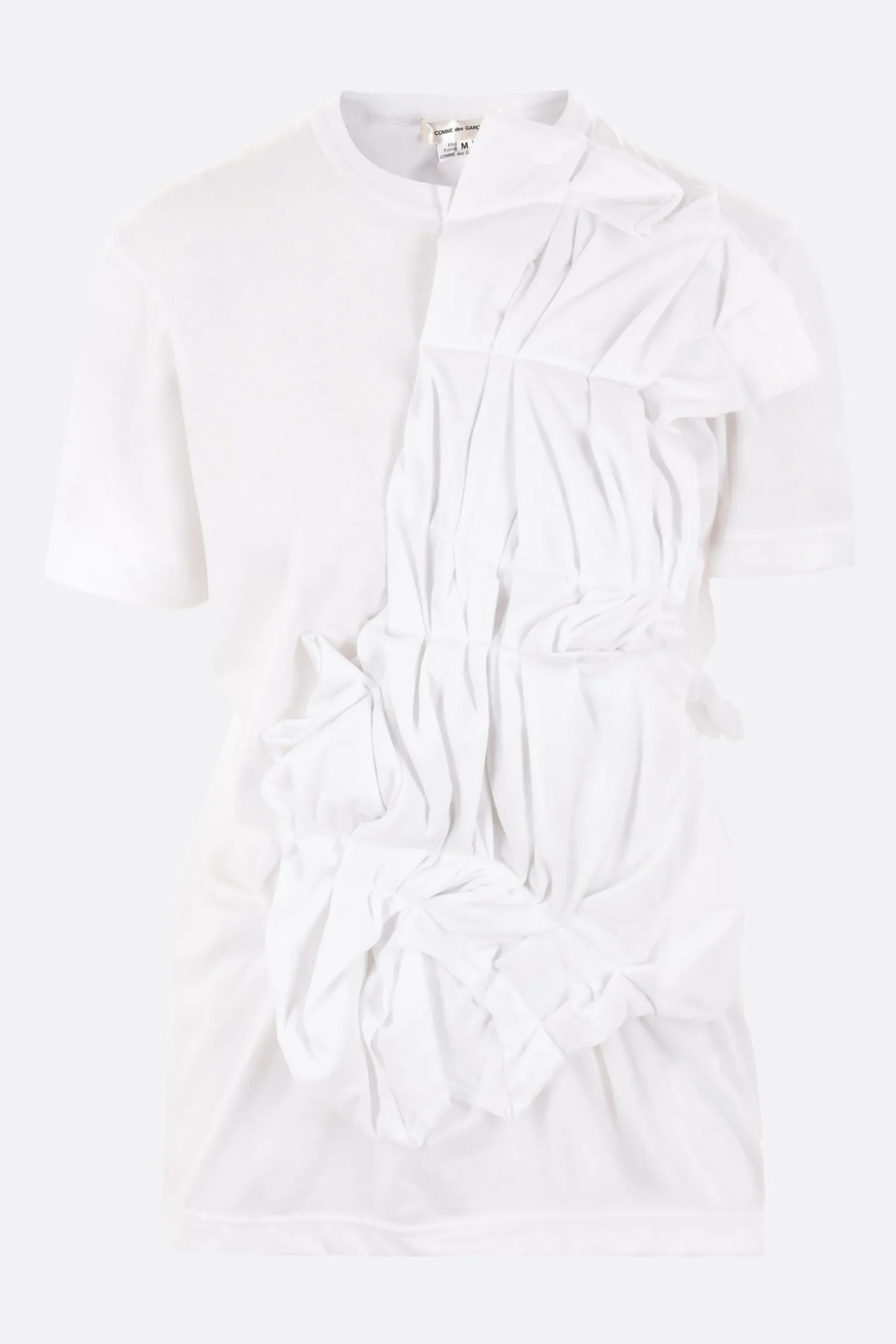 Women COMME DES GARÇONS jersey t-shirt with ruches