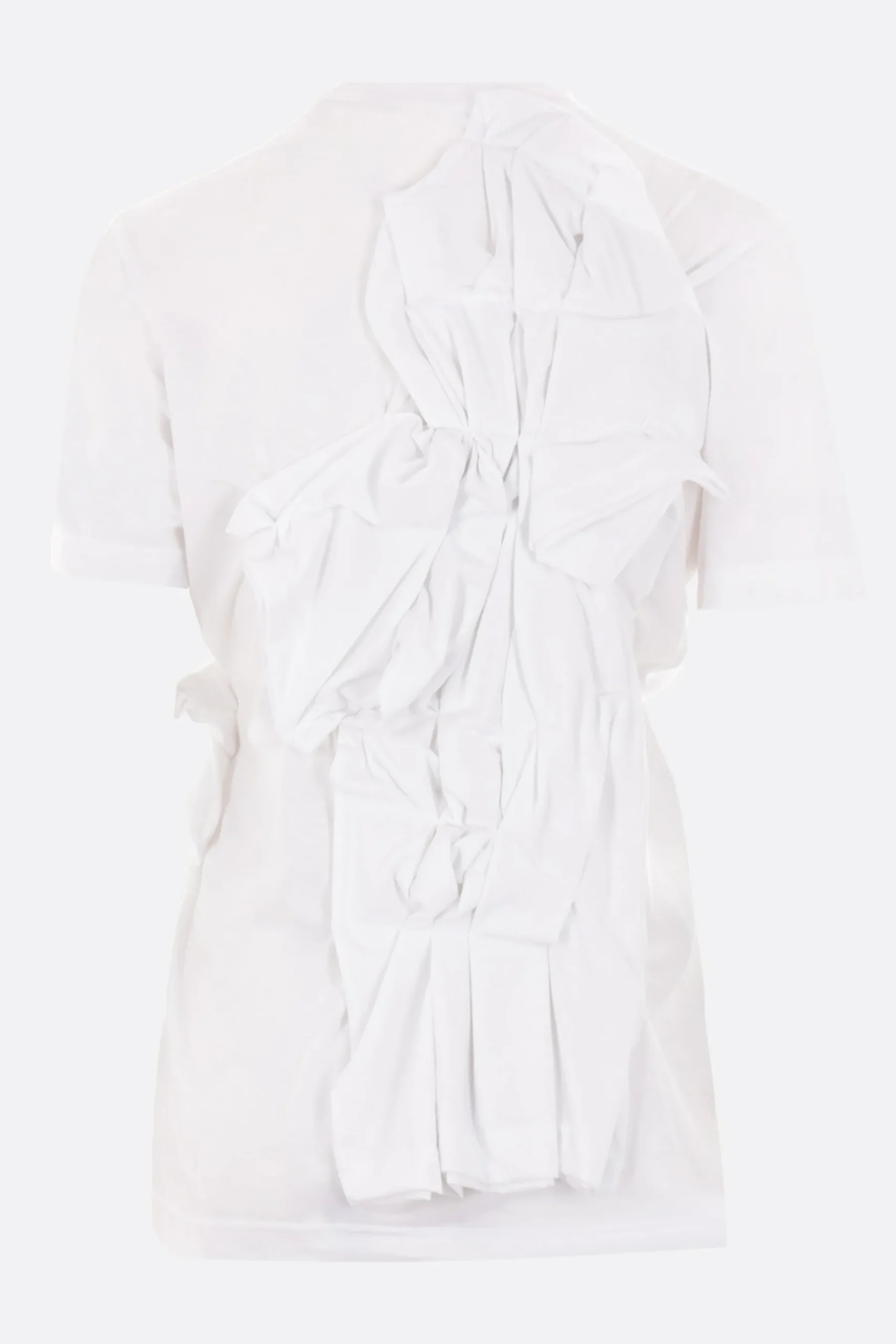 Women COMME DES GARÇONS jersey t-shirt with ruches