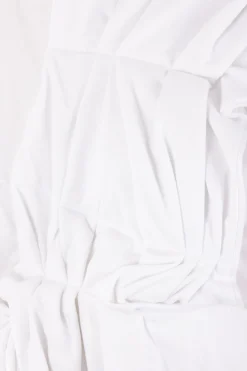 Women COMME DES GARÇONS jersey t-shirt with ruches