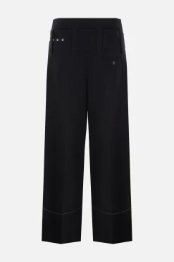 Women 10 CORSO COMO jersey wide-leg cropped pants