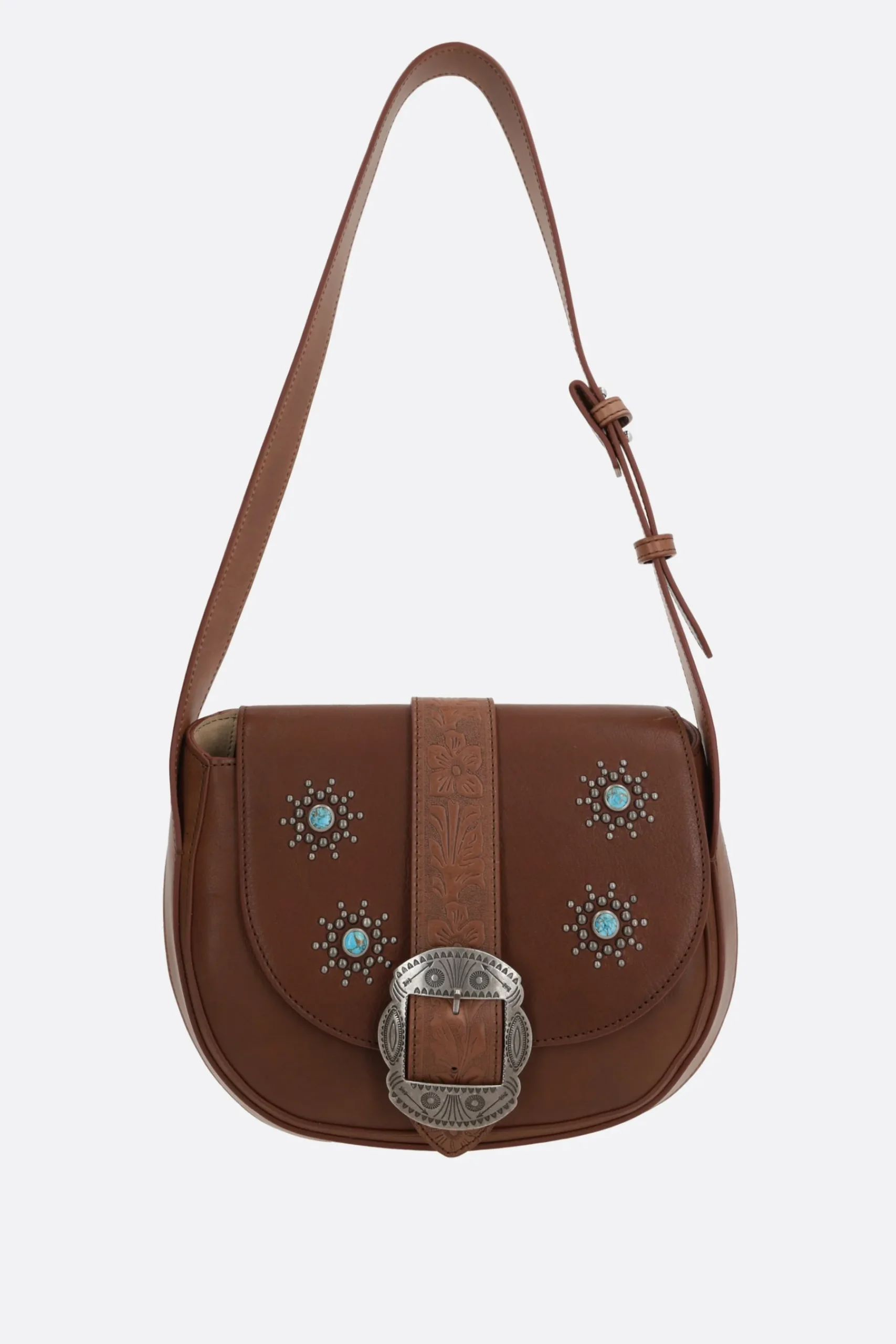 Women HTC LOS ANGELES Joan shoulder bag in vintage leather
