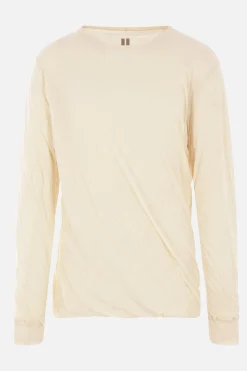 RICK OWENS Jumbo Double long-sleeve t-shirt in cotton