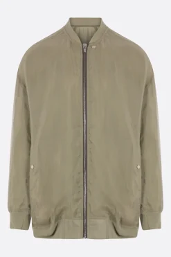 RICK OWENS Jumbo Flight oversize bomber jacket in cupro