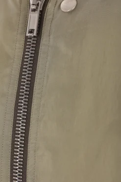 RICK OWENS Jumbo Flight oversize bomber jacket in cupro