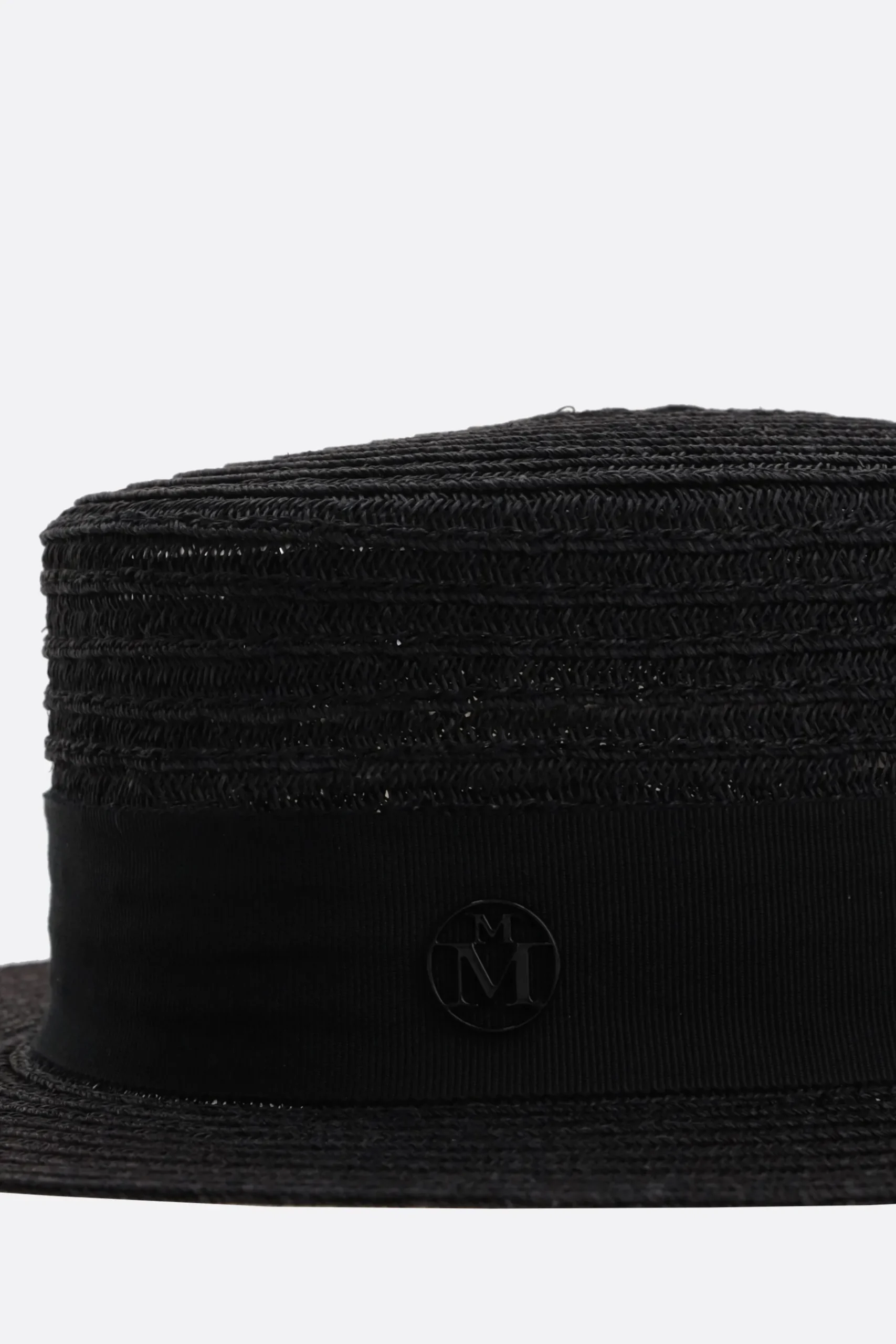 Women MAISON MICHEL Kiki hemp canotier hat