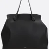 JIL SANDER Knot large tote bag in smooth leather