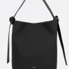 Women JIL SANDER Knot medium hobo bag in smooth leather