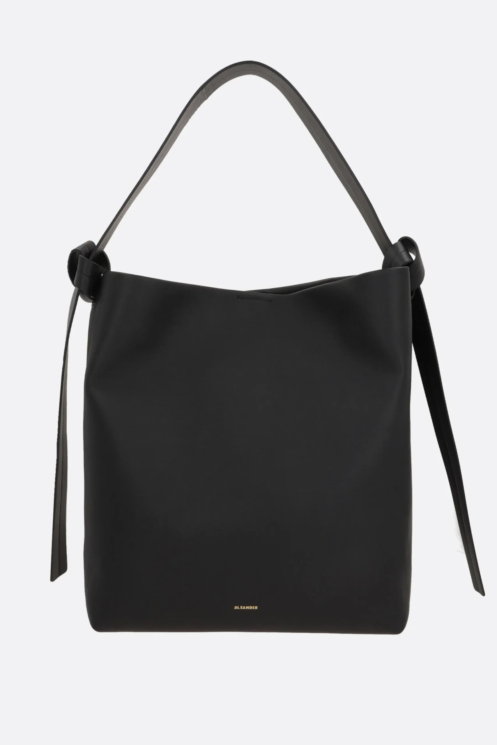 Women JIL SANDER Knot medium hobo bag in smooth leather