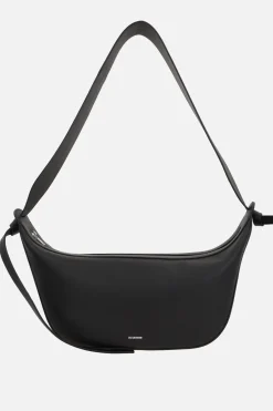 JIL SANDER Knot shoulder bag in smooth leather