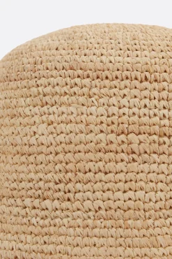 Women BORSALINO Koko bucket hat in straw