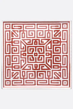 GINORI 1735 Labirinto porcelain vide poche squa plate
