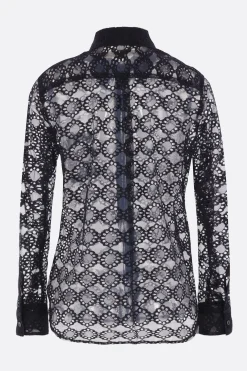 Women COMME DES GARÇONS lace shirt