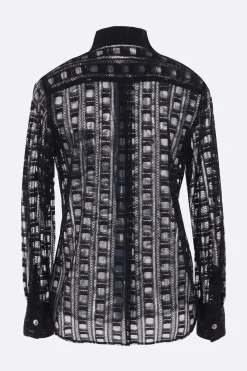 Women COMME DES GARÇONS lace shirt