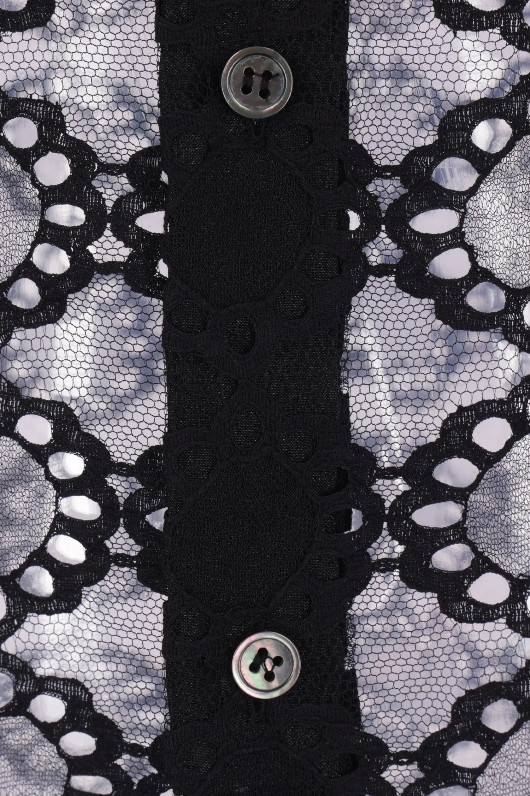 Women COMME DES GARÇONS lace shirt