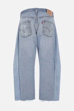Women B-SIDES Lasso upcycled vintage denim jeans