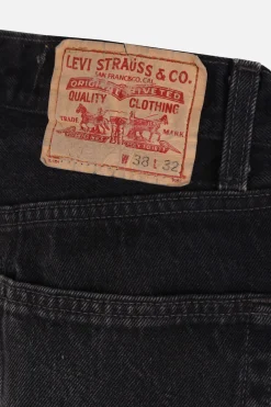 Women B-SIDES Lasso upcycled vintage denim jeans