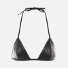 Women RICK OWENS leather bralette top