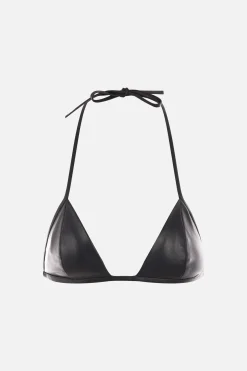 Women RICK OWENS leather bralette top