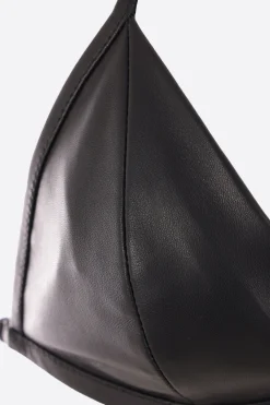 Women RICK OWENS leather bralette top