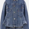 Women LEVI'S X SACAI unstructured denim jacket
