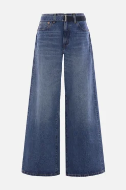 Women LEVI'S X SACAI wide-leg jeans in denim