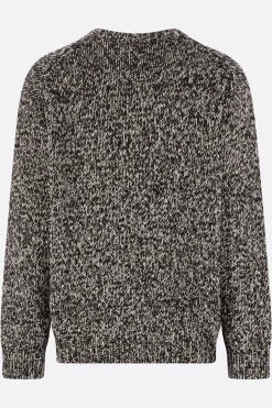 YOHJI YAMAMOTO linen and silk knit pullover