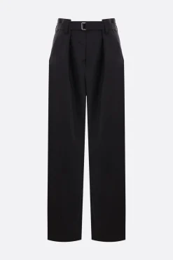 Women ANN DEMEULEMEESTER Linna twill oversize trousers