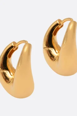 Women CHARLOTTE CHESNAIS Lips hoop earrings