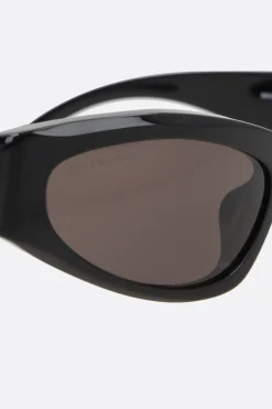 Women BALENCIAGA Logo Cat sunglasses in acetate