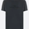 Women MAISON MARGIELA logo embroidered cotton t-shirt