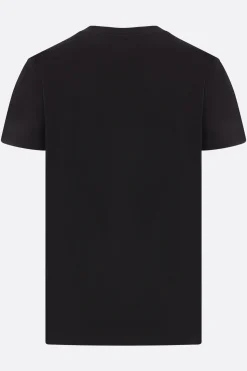 Women MONCLER logo embroidered cotton t-shirt