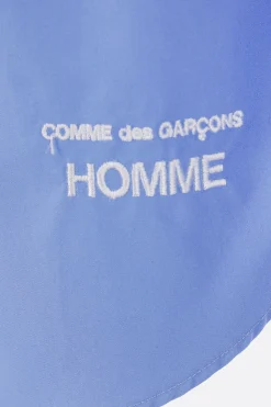 COMME DES GARÇONS HOMME logo embroidered poplin shirt