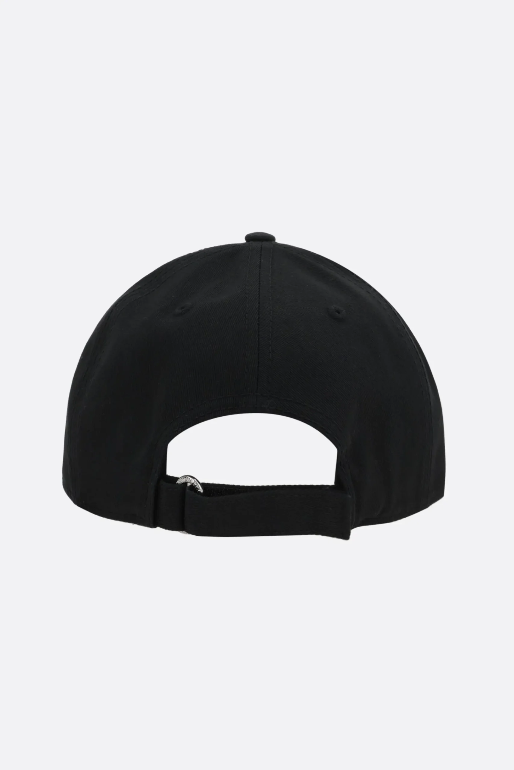 Women MONCLER logo patch gabardine baseball cap