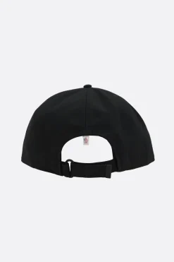 MONCLER GRENOBLE logo patch gabardine baseball cap