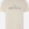 STONE ISLAND logo print cotton t-shirt