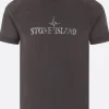 STONE ISLAND logo print cotton t-shirt
